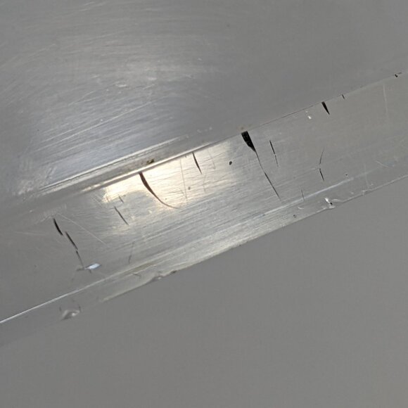 Vintage 1970's Italian Designer Plexiglass & Aluminum Guzzini Ashtray Made Italy - Picture 11 of 16